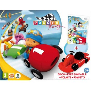 Pocoyo Racing + Go-Kart gonfiabile (wii)
