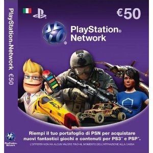 Playstation Network Card 50 euro (PSN)