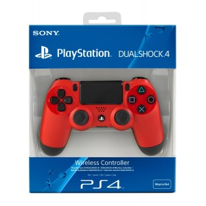 Controller SONY Dualshock 4 Wireless (ROSSO) (PS4)