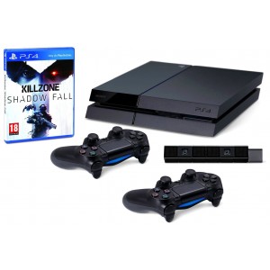Console Playstation 4 + 2 controller + camera + killzone (PS4)