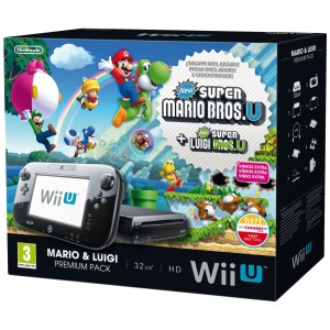 Console Wii U 32gb Mario E Luigi Premium Pack