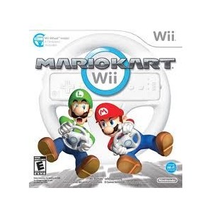 Mario kart + Volante (wii)
