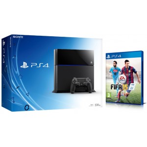 Console Playstation 4 + Fifa 15 (PS4)