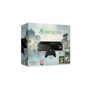 Console XBOX ONE + Assassin's Creed Unity Bundle (3 giochi)