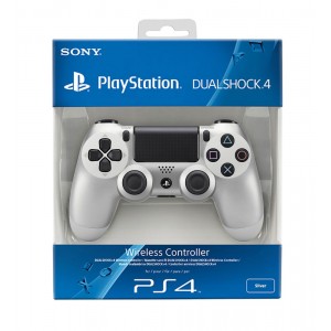 Controller SONY Dualshock 4 Wireless (Argento) (PS4)