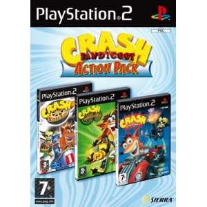 Crash Bandicoot Action Pack (3 giochi) (usato) (PS2)